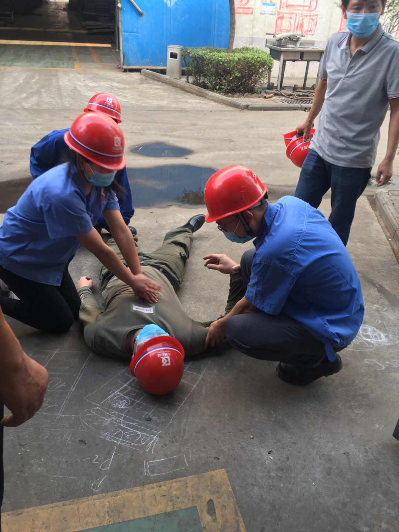 防微杜漸，大誠(chéng)機(jī)械應(yīng)急演練